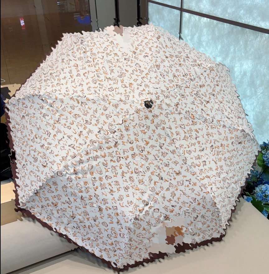 Minimalist Umbrella Minimalist Celebrity Hip Hop Automatic Folding Designer Top Quality Outdoor Travel Luxury Multi functional Sun Umbrella M2603-image-1096032919