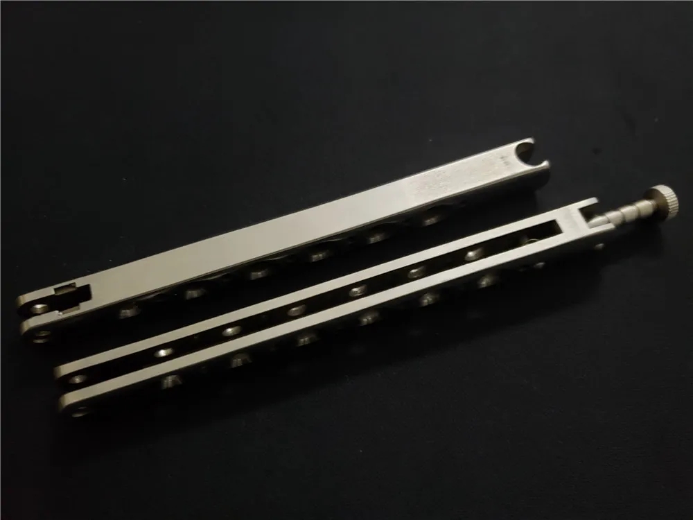 All-steel Balisong BM42 Knife BM40 BM41 BM42S BM43 BM46 BM47 BM49 adjustable jilt Free-swinging folding camping Knives EDC Tools-image-1003130277