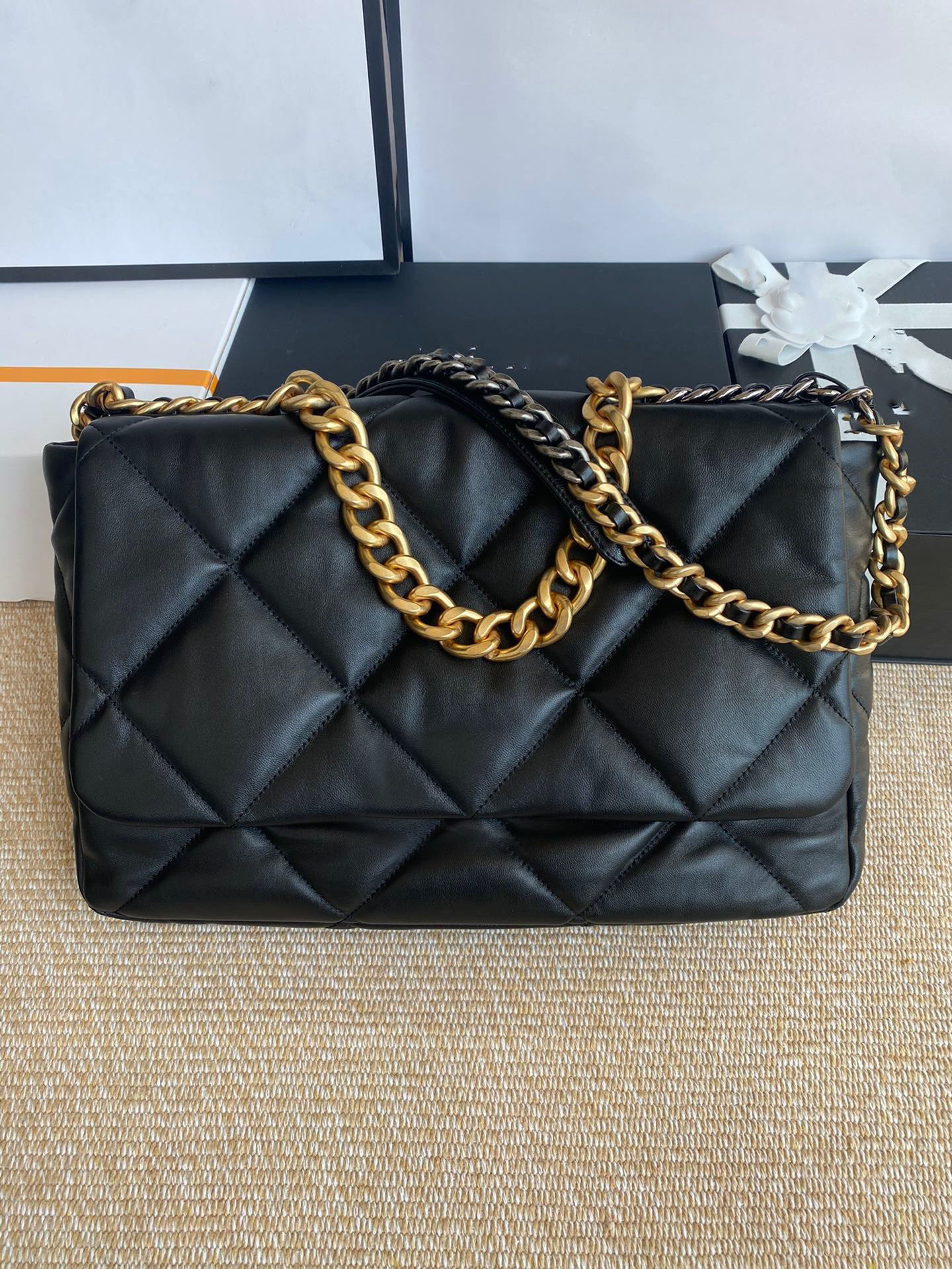 10A Designer bags Sheepskin shoulder bag and handbag Classic bag Original order quality Jumbo Double Flap Bag Real Leather Caviar Lambskin Classic A