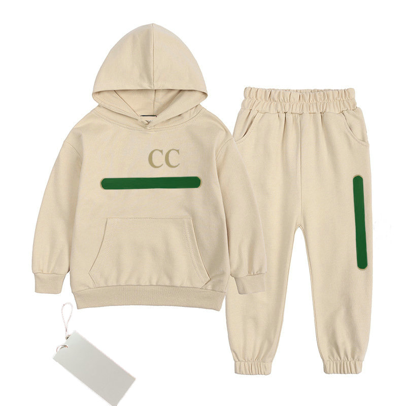 Designer Kids Clothing Sets Luxury Hoodie Pants Tracksuits For Boys Girls Casual Tracksuit Kid Spring Fall Sweatshirts Trousers Kids Set Sweater Pan