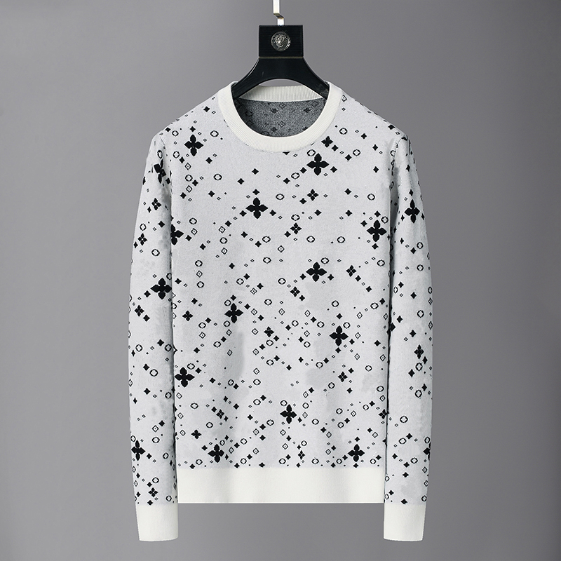 Mens Sweaters Fashion Men's Casual Long Sleeve Sweater Men Women Letter Printing Sweaters
