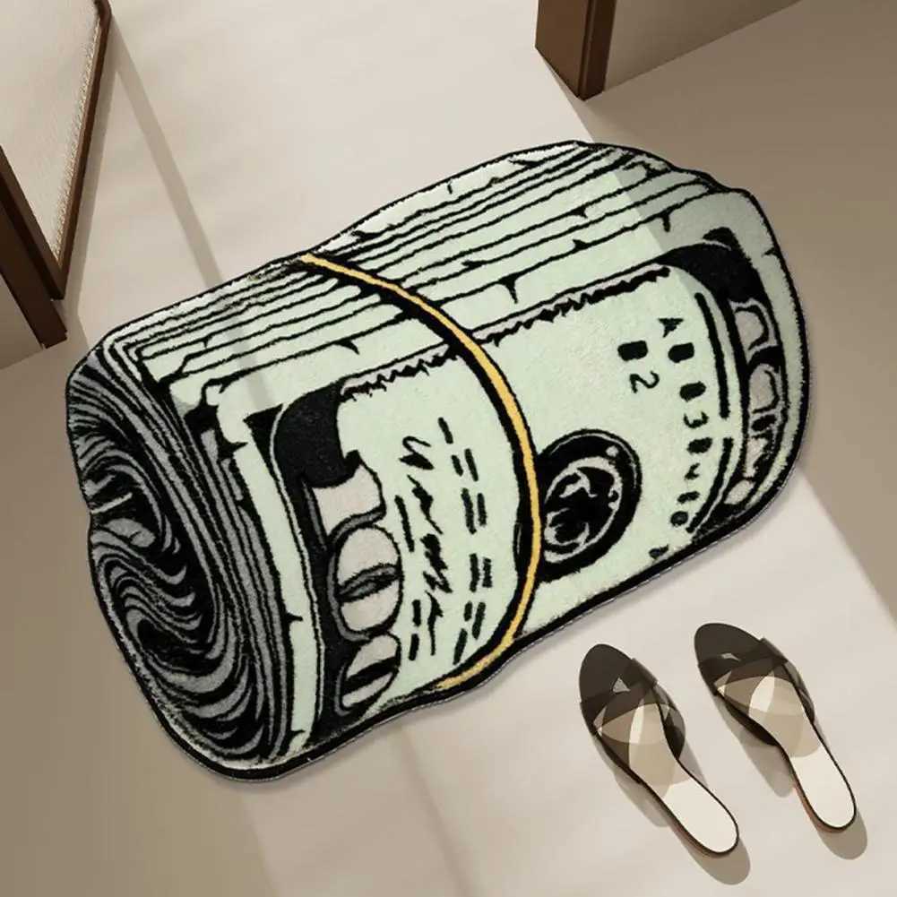 Carpet Soft Absorbent Money Pattern Floor Mat for Bedroom Room Bathroom Carpet Rug for Cozy Decoration Stain Resistant Carpet K260207-image-1094589379