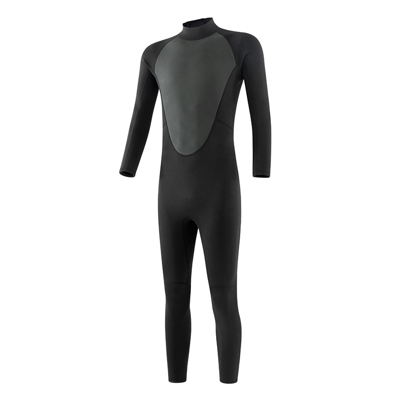 2mm -3mm diving suit men's jellyfish suit one-piece warm sunscreen snorkeling suit surfing suit long sleeve swimsuit women's wholesale