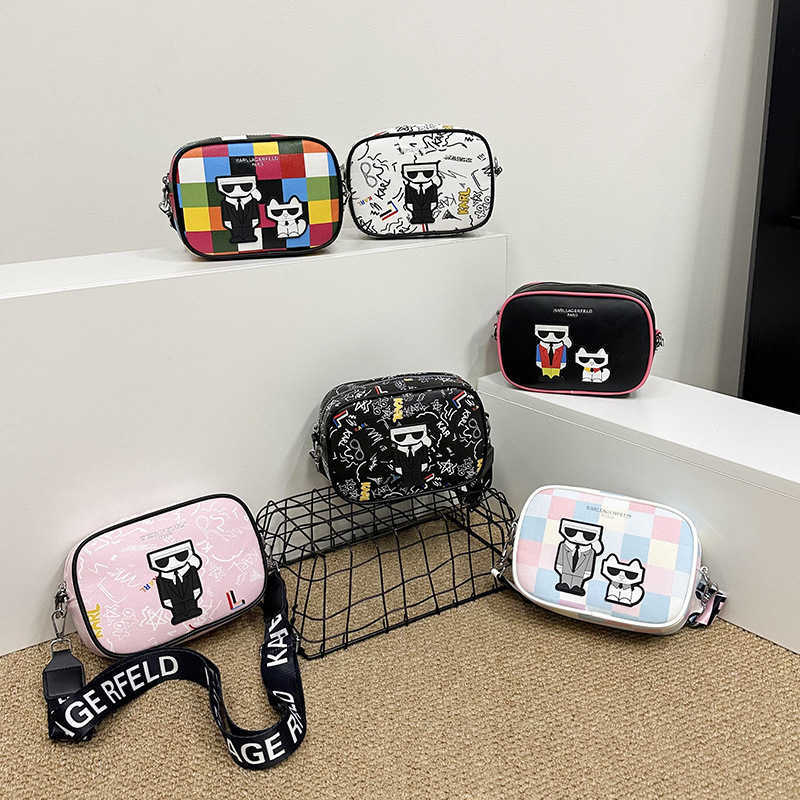 Graffiti Design Shoulder Karl Camera Designer Bags Womens Fashion Crossbody Handbags Multi Clutch Bag 240719