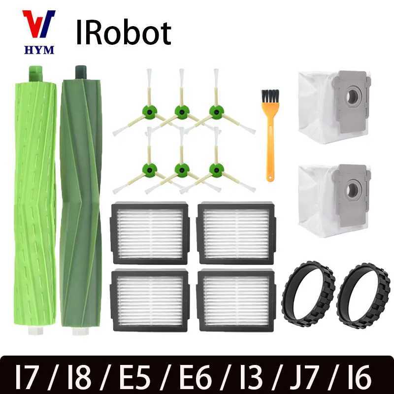 Vacuum Cleaners Suitable for IRobot Roomba I7 I8 E5 E6 I3 J7 I6 robot vacuum cleaner accessories main side brush spare parts H240710-image-1003956093