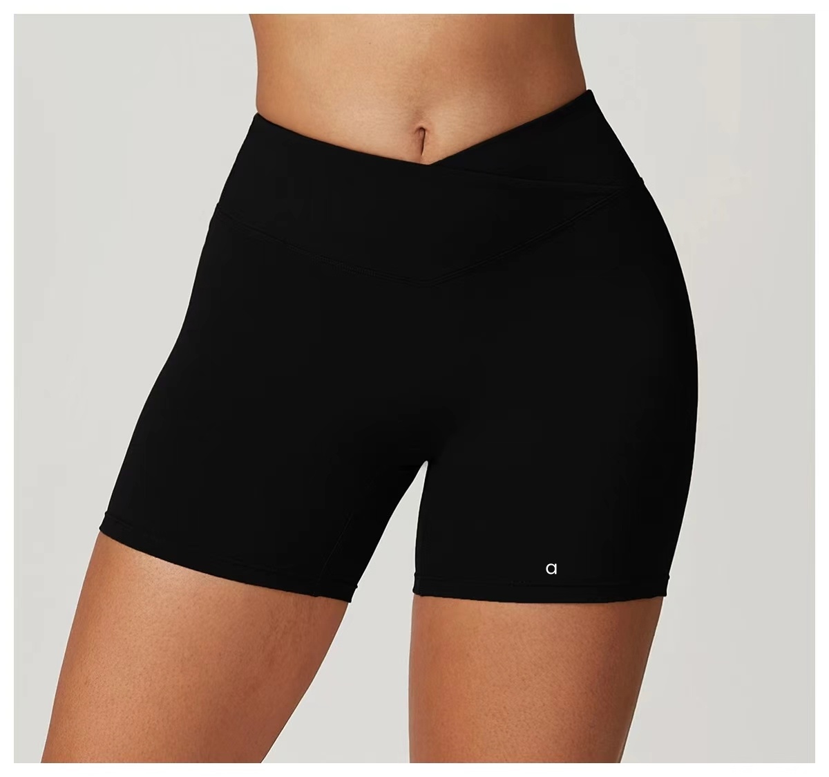 a8799 Womens Yoga Shorts Sports Short Seamless Ninth Pants Cycling Fitness Stretchy Gym awkward