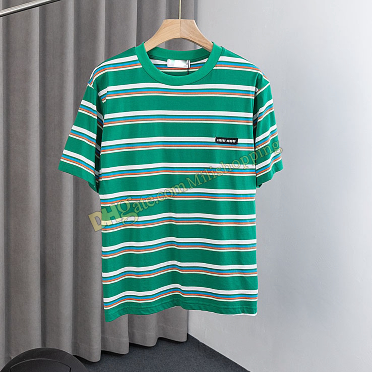 Mens Womens Letter Striped Polos t shirt Womens Designer Sweater Knitwear Top knitwear Asian Size