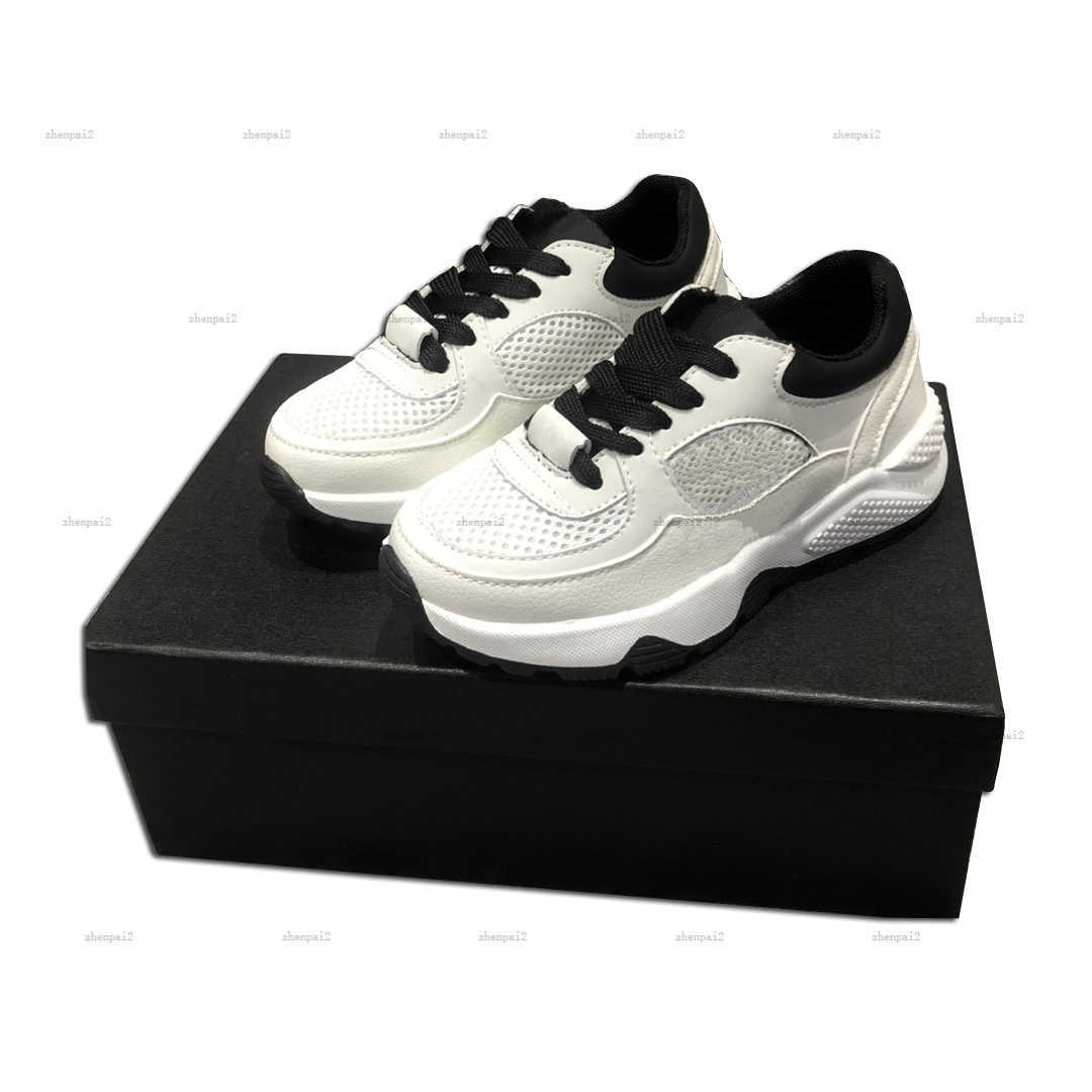 Luxury baby shoes Splicing design kids Sneakers Size 26-35 brand Carton packaging child designer shoe Flat bottom boys girls Casual shoes