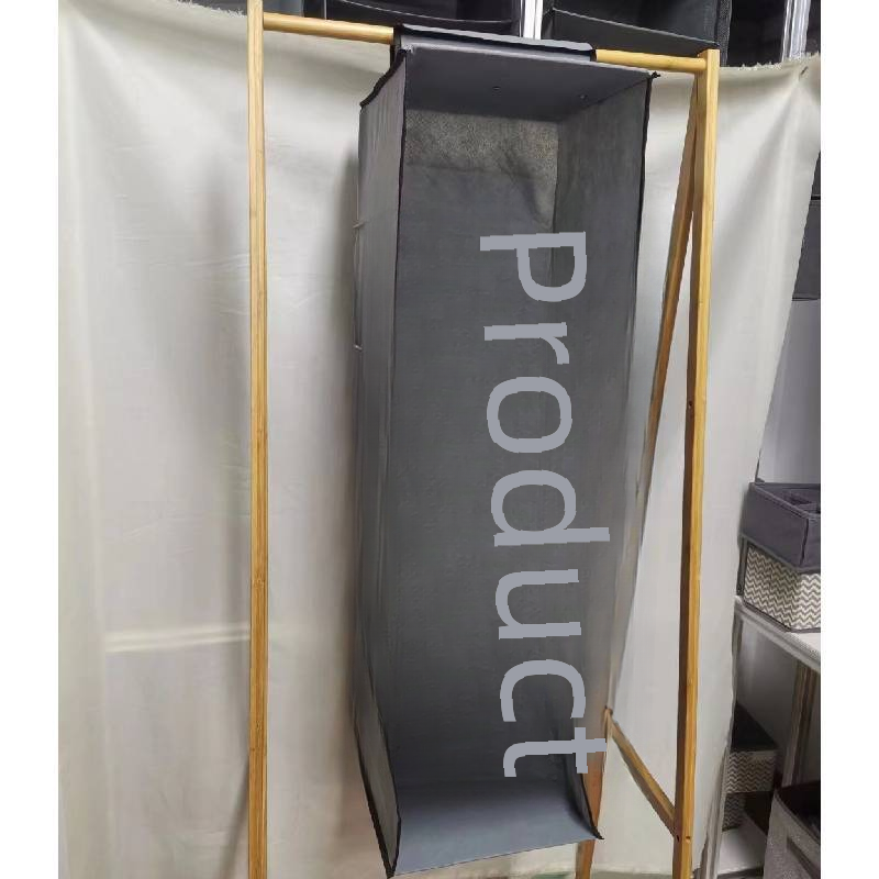 En stock Amazon Hanging Armoire de rangement Sac de rangement non tissé Ensemble de rangement de couches