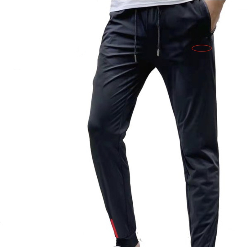 Quality men pants fashion sports trousers sweatpant loose Flexible comfortable Wrinkle-resistant breathable highly elastic jogging trousers Size-image-798731028