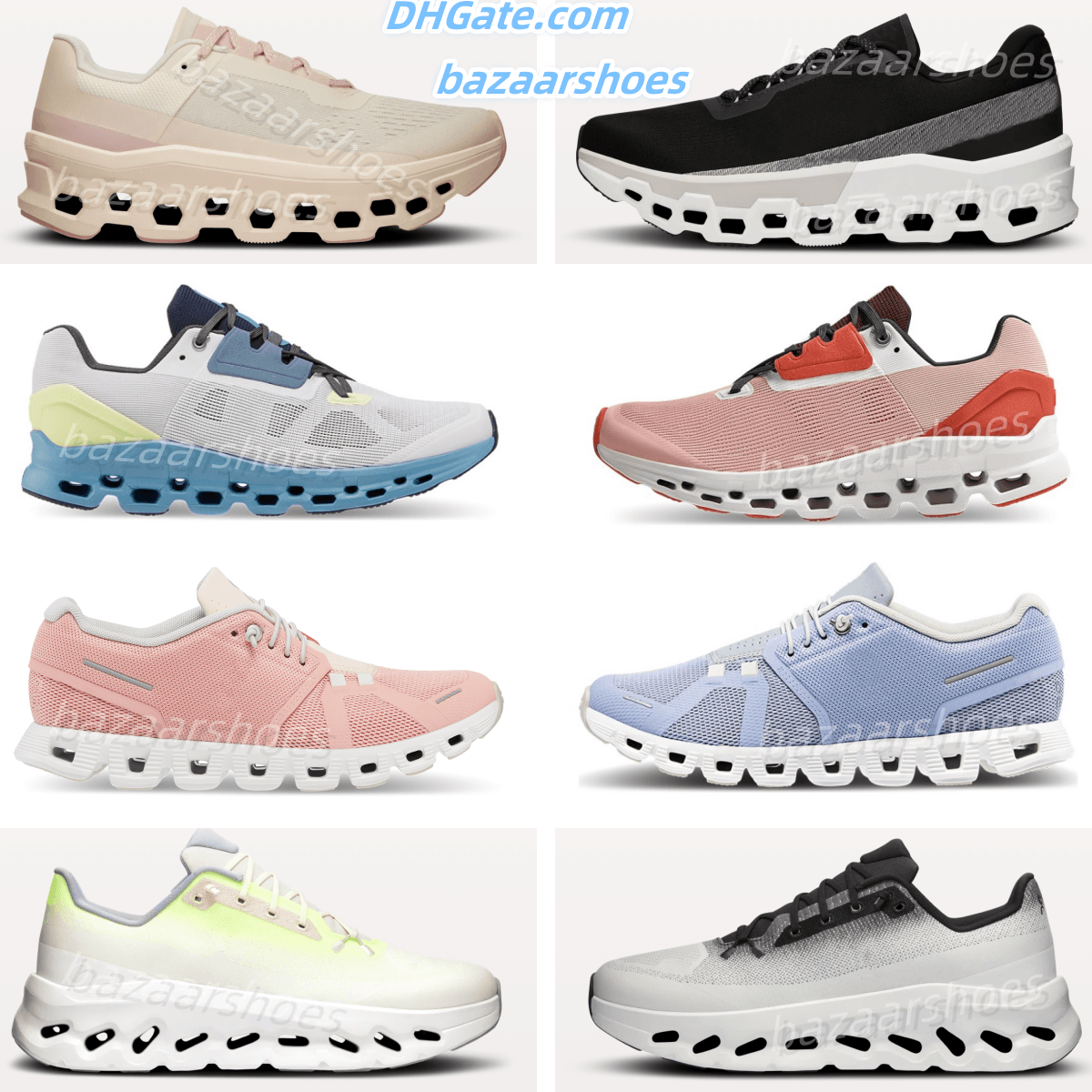 2024 Trainers Monsters Running Shoes 5 Nova X1 X3 for Men Women swift Sneakers All Black White Pearl Glacier Pink Tennis Trainers Designer Outdoo-image-918199166