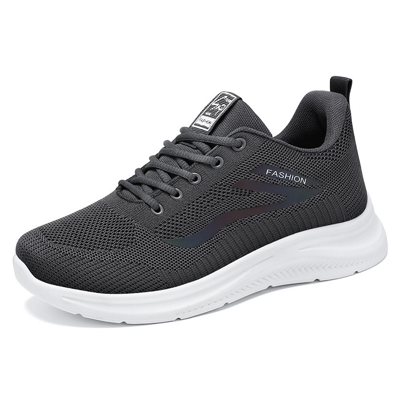 Printemps nouveau soft semed lightweight running respirable sports simpligh colore couleur masculine de chaussures décontractées pour hommes