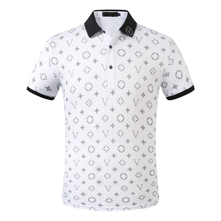 Men&#039;s TShirts 2023 Summer Men Polo Shirt Printed Skull Bunny Fashion Lapel Breathable Casual Tees Tops Short Sleeve Hip Hop Polos Shirts-image-871186298