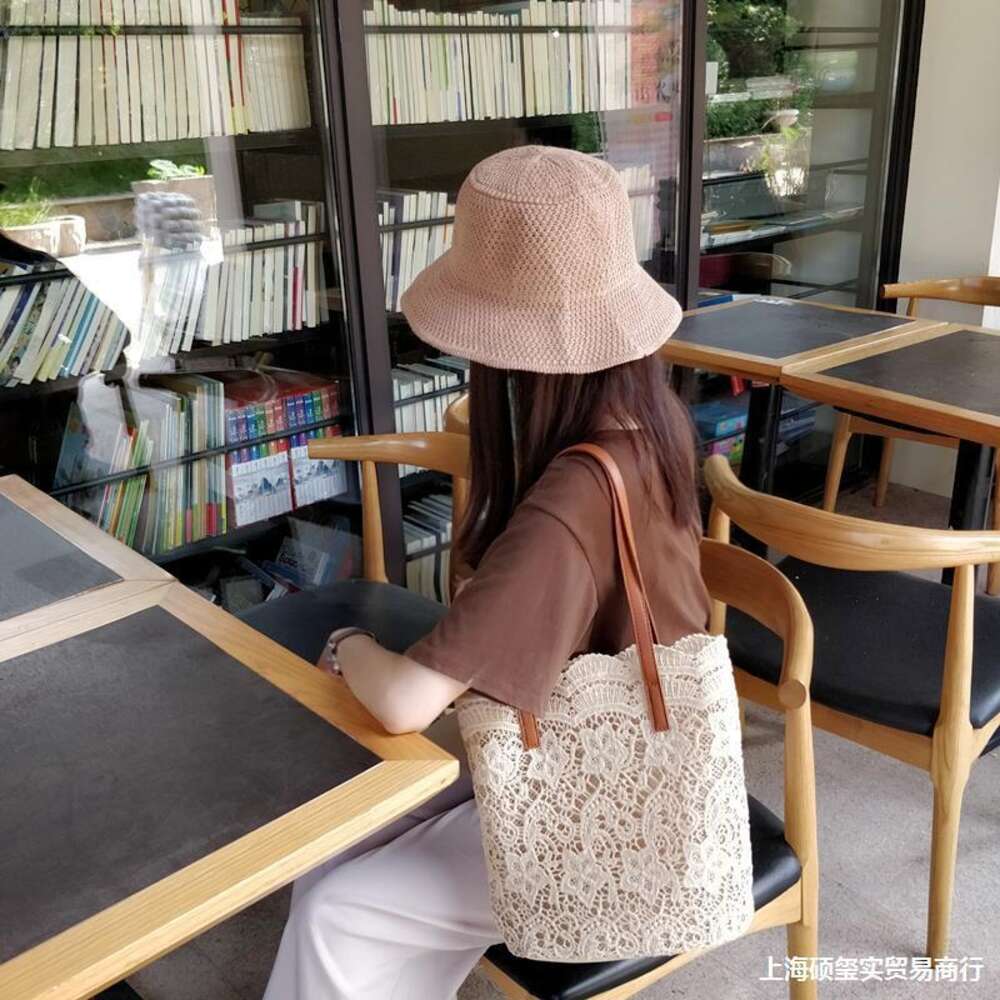 2024 Japonais et coréen Nouveau tissu en dentelle Fairy Inspired Forest Style Niche Design Sac polyvalent pour épaule unique pour femmes H7.22 #