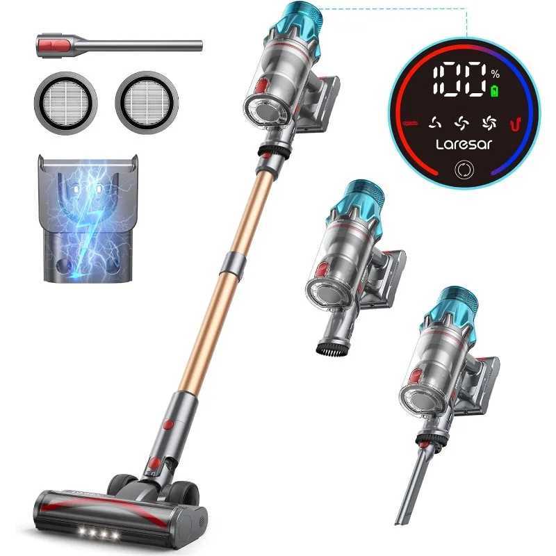 Laresar Cordless Vacuum Cleaner 550W/45Kpa Stick Vacuum Cleaner with Touch Screen Up to 60Mins Runtime R250416-image-1005022678