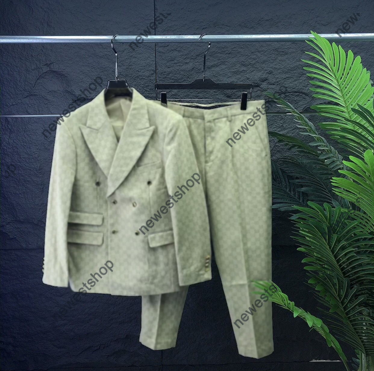 Mens Suits Blazers Western clothing designer men Blazer autumn luxury outwear coat slim fit casual Double letter print coats womens dress suit pants