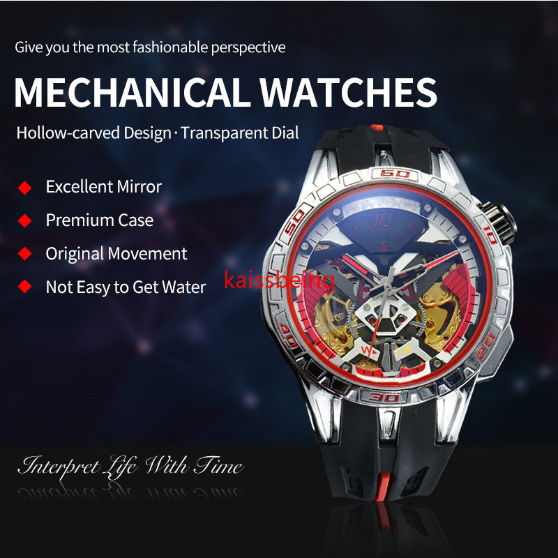 1076 Automatique mécanique MONTRE MONTRES IMPHARIPES POUR LES FEMMES TOP MARQUE LURXE SPORT