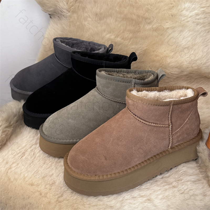 Ultra mini boots designer boots platform classic tazz snow boot women fur sheepskin tasman chestnut sand mustard seed beige driftwood australian win