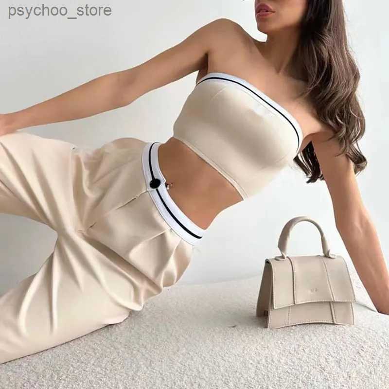Women's Tracksuits summer 2024 Womens Fashions Hooded Sports Suit Designer Triangle Bra Short Trend Shorts Suits Girls Cloth with Tops Q2406-image-995426074