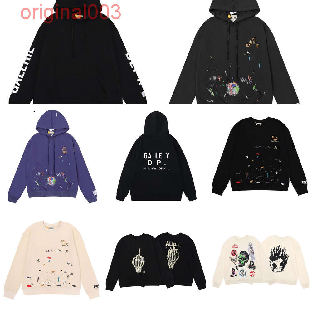 Mens Hoodies Designers Depts Letter Print Luxurys Hooded Sweater Womens Sweatshirts Fashion Street Wear Loose Pullover Loose Hoodie Couple Top Cotto