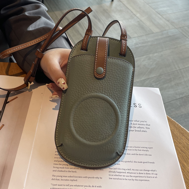 Universal Crossbody Designer Phone Case for Apple iPhone 17 16 15 Pro Max Samsung Galaxy S25 S24 S23 Note 20 Ultra Luxury Genuine Leather Bag Pur