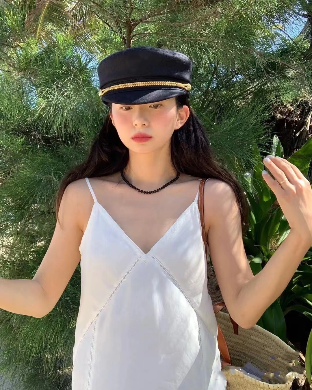 Berets Arrival Spring Summer Caps Women Diamond of Letter Stain Sboy Cap Baker Boy Hat Visors ce-image-906960022