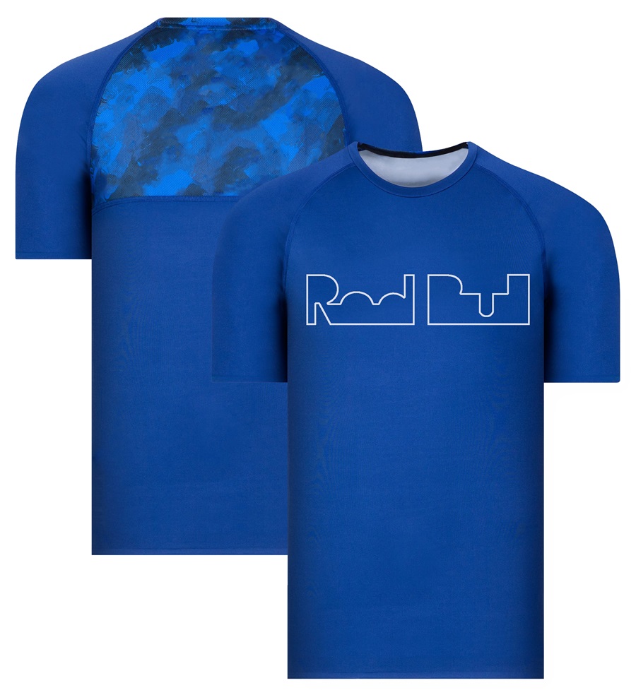 F1 T-shirt Summer Formule 1 Sport Sport à manches courtes T-shirt Racing Sports Entffits Team Uniform Jersey Même voiture Logo Tee Workswear