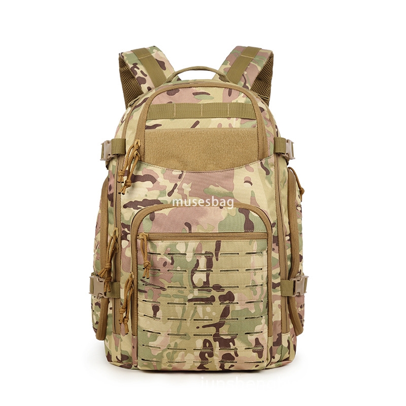 2025 New Oxford cloth laser punching dragon egg tactical waterproof wear backpack 5bbf