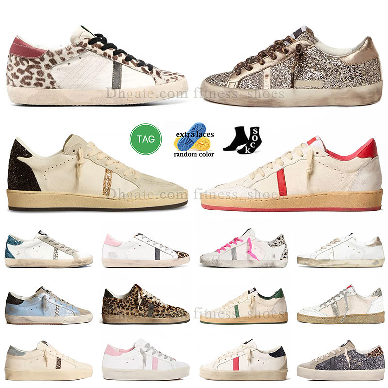 Golden Goose Star Luxe des chaussures hommes femmes baskets dupe dupe Mid Super Sky Star Midstar Dunks Low Basket Dirty Sneakers Dad Pink Loafers