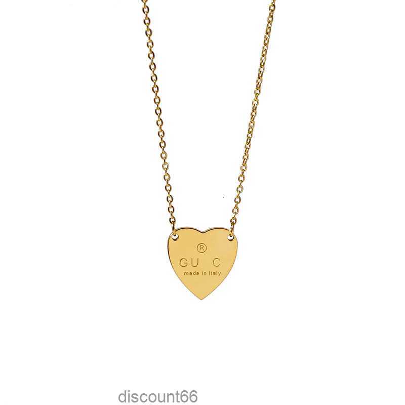 Luxury G Marque Love Heart Designer Collier pour femmes 18 carats d'or vintage Whale a sœur Nature Sailormoon Choker Colliers d'oreilles Boucles