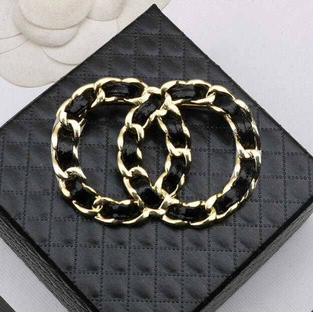 Fashion Designer Brooch 18K Gold Plated Brand Letter Brooches For Women Charm Wedding Gift Jewelry Accessorie-image-767325024