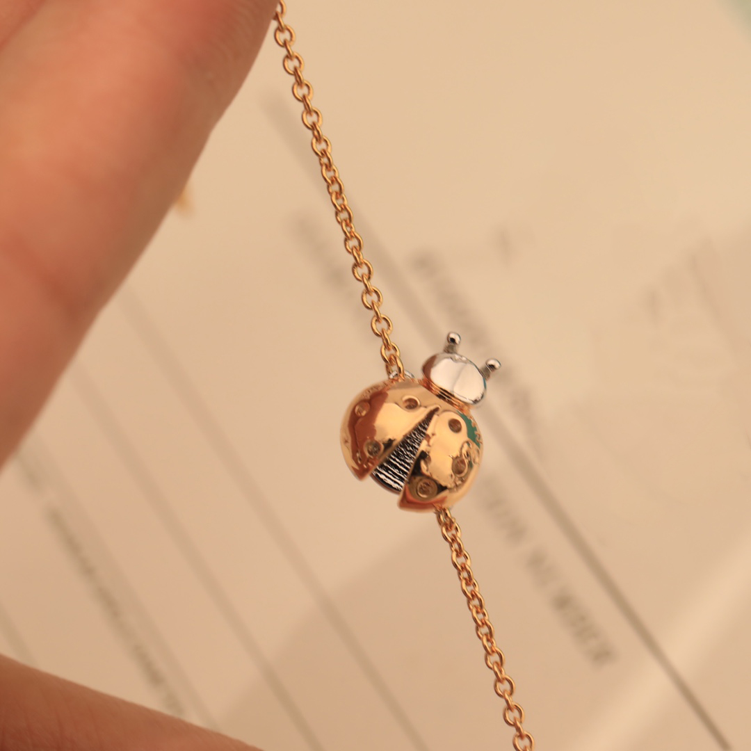 Bracelet de ladybug Bijoux T0p Qualité pour femme créatrice plaquée or 18k plus haut matériaux avancés de matériaux de la mode de mode de mode de