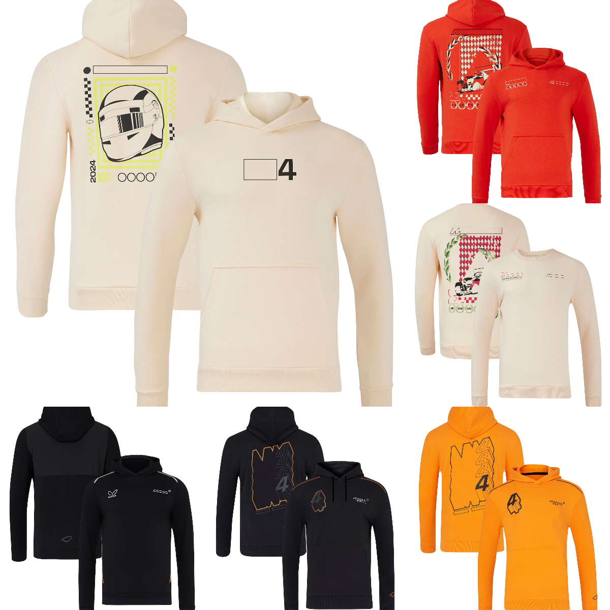 Men's Jackets 2024 F1 Team Driver Formula 1 Racing Fans Men Women Hooded Sweatshirt Race Brand Pullovers Oversized Hoodie Sweat Ayfk