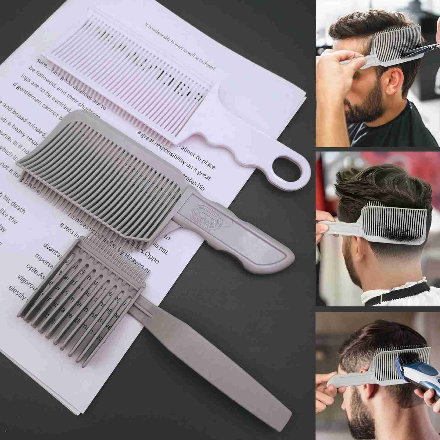 Barber FADING PEUG Kit mélange des cheveux plats coupés de cheveux Poux de fonte de décoloration pour les hommes ACCESSOIRES DE SALON DE BROSSE D