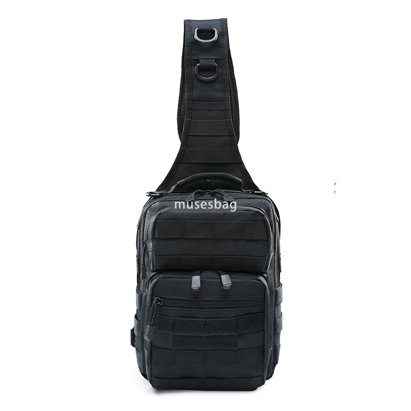 Men's fashion casual saddle wholesale men's Oxford cloth outdoor sports tactical chest single shoulder cross 6f64