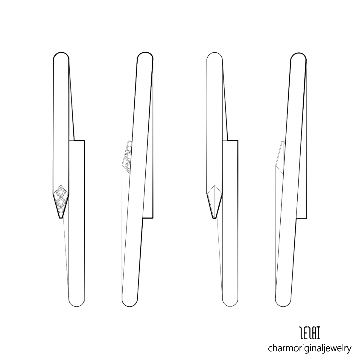 nail bracelet designer for woman designer jewelry bracelet for woman nail bracelet designer fashion jewelry designer bangle silver Bracelets Stai-image-962284490