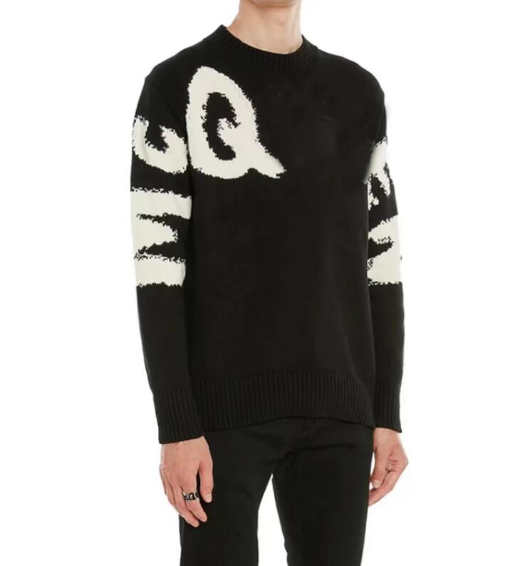 Mens Womens Designers Sweaters Full jacquard Pullover Men Hoodie Long Sleeve Active Sweatshirt Embroidery wool Knitwear underwear Winter Clothes