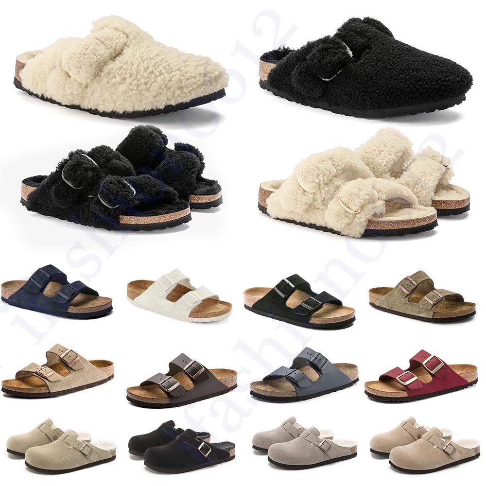 Designer sottotes pantoufles glisses sandales automne d'hiver plate-forme de fourrure hiver