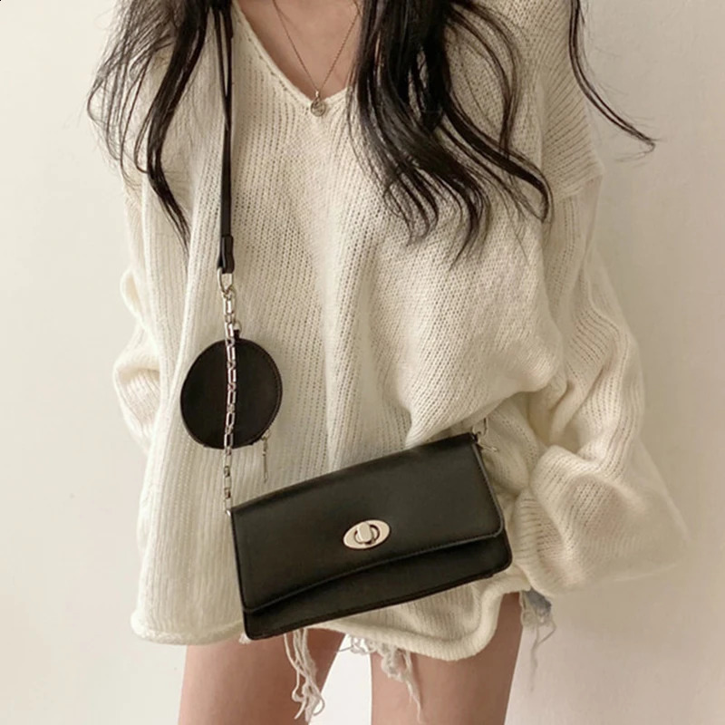 ITOOLIN Autumn Winter Women Solid Casual Loose Warm Sweater V-Neck For Women Long Sleeve Split Irregular Jumpers Knit Pullovers 240730