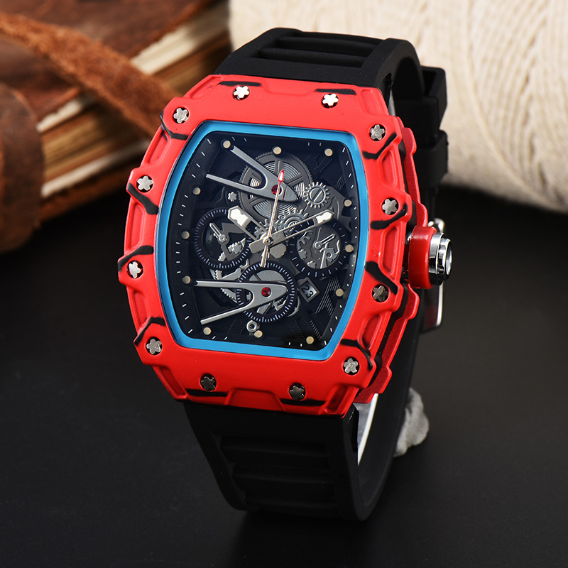 watch watches watches men high-end luxury high-quality Wall Clocks Super Silent Luxury Tonneau Dial TileMetal Modern Designer Business Casual Premiu
