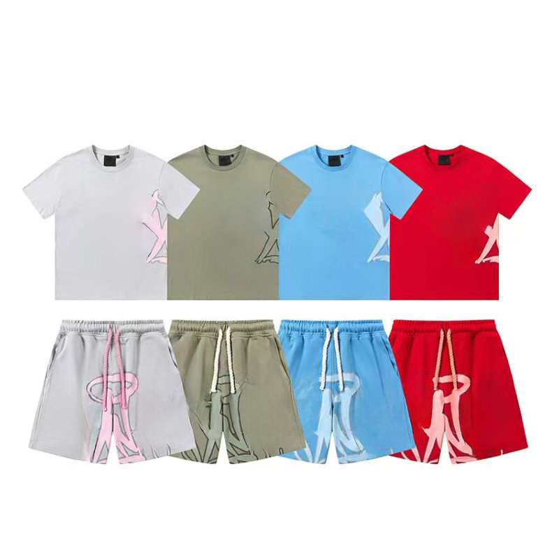 designer short set designer mens tracksuit set mens t shirts set tee printed designer t shirt short y2k tees letter print graphic tshirt and shor-image-989449959