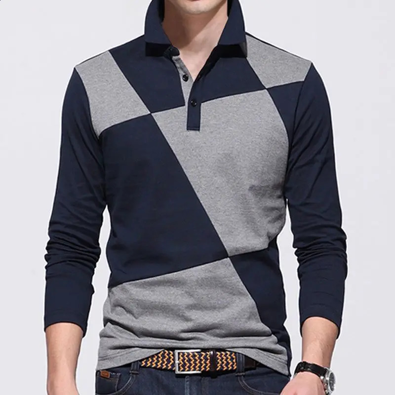Spring Autumn Fashion O Neck Mens Clothing Long Sleeve Tees Pullovers Casual Loose Y2K Ropa Hombre Solid Button Polo Shirts 240730