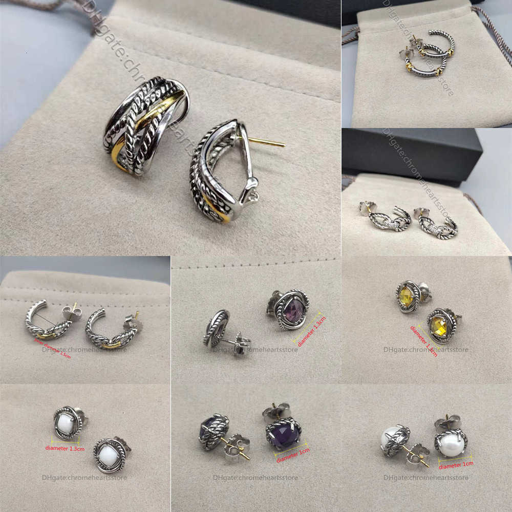 Designer Earrings Hiphop Punk Metal Twist Stud Earring for Women Water Drop Ball Gold Silver Color Female Twine Ear Luxury Jewelry Gift Brincos 2-image-954681030