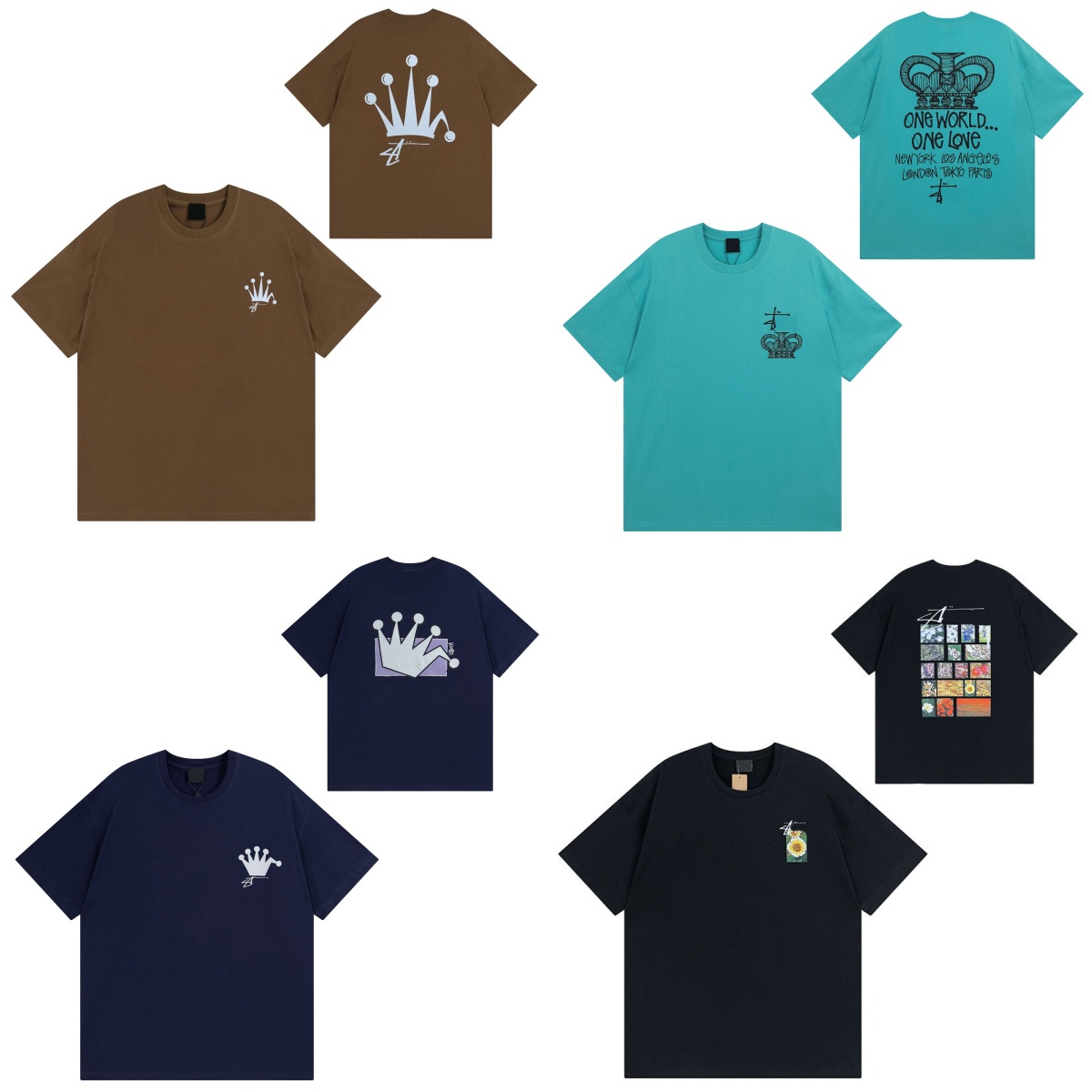 Mens T-Shirts luxury fashion designer Independent Short Sleeve size s-xl boxy Cotton Cropped comfort Oversized Fitted Tshirts American women Y2K Str