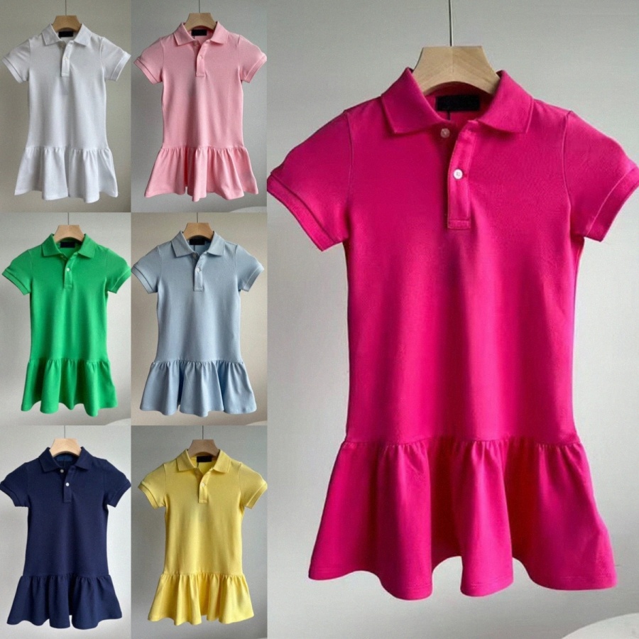 kids baby girls dress summer clothes Toddlers youth Clothing BABY childrens girls purple pink red yellow blue summer DressalxR#-image-920930796