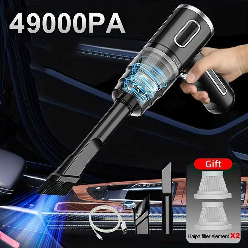Vacuum Cleaners Wireless Portable Car Vacuum Cleaner Cordless Handheld Auto Vacuum Car Dual Use Mini Vacuum Cleaner Household Appliance yq240402-image-1030808689