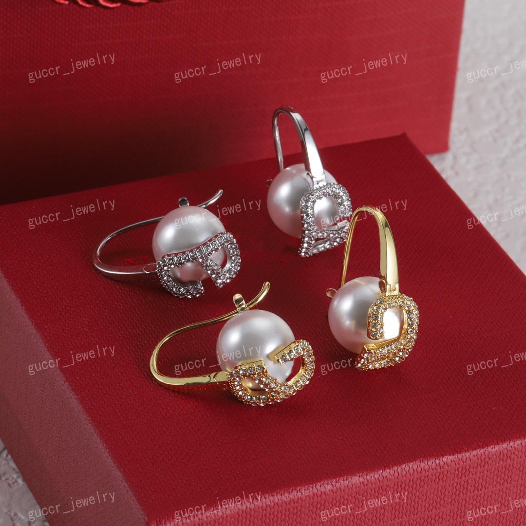 Classique, luxe, boucles d'oreilles en or 18 carats, or/argent, 2 couleurs, boucles d'oreilles de créateur, style unique, beau processus de galva