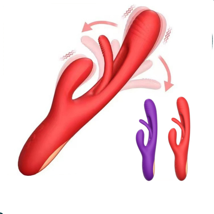 Tapping G-Spot Coniglio che accarezza il vibratore per le donne Stimolatore del clitoride del clitoride Potente 21 modalità Giocattolo del sesso Art