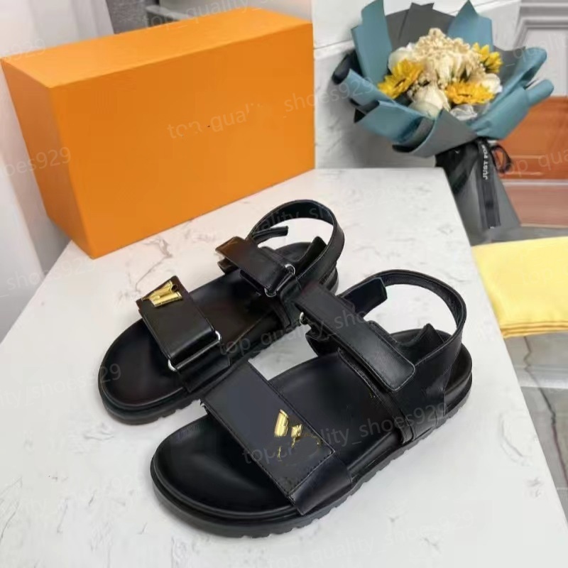 Italy designer sandals for women sunset flat woman sandal tweed woven shoes womens beach thick soled brown blue tory shoemaker summer luxurys san