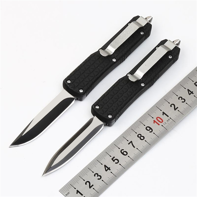 Small D07 Hifinder Mini 70 Folding knife Monolithic CNC Aluminium handle Survival EDC camping hunting outdoor kitchen Tool Key Utility knife-image-959280054